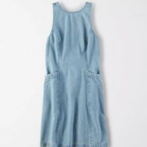 American Eagle Denim Mini Dress L